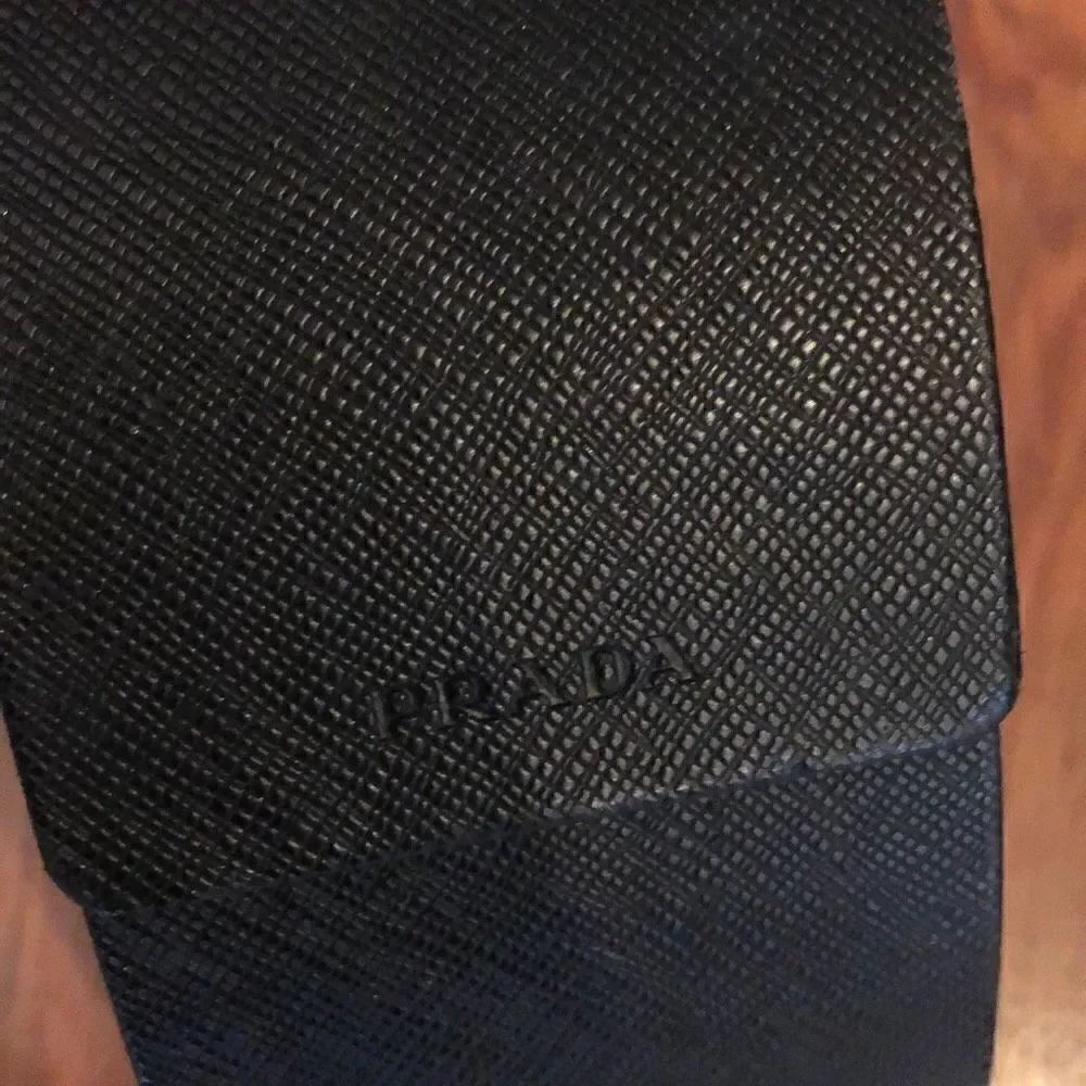 Prada black hard
